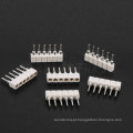 Conector feminino vertical branco de 2,0 mm 6p